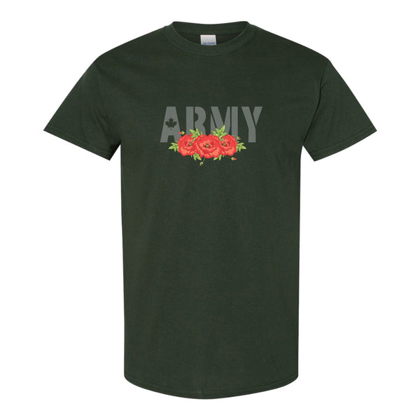 Military T-shirt - Canadian Army T-shirt - Rememberance Day T-shirt - Army T-shirt - Canadian Military T-shirt - Military Family T-shirt