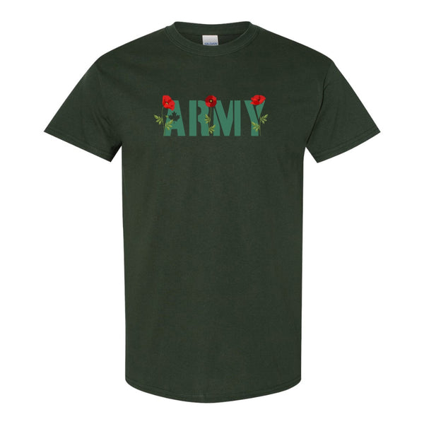 Army T-shirt - Canadian Army T-shirt - Rememberance Day T-shirt - Army T-shirt - Canadian Military T-shirt - Military Family T-shirt
