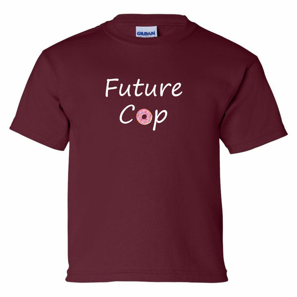 Future Cop Youth T-shirt  - Cute Kids T-shirt - Cute Cop T-shirt - Cop T-shirt - Police T-shirt - Cute Police T-shirt - Cute Youth T-shirt