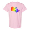 Rainbow Map Of Canada - Pride - LGTBQ+ - Patriotic T-shrit  - Canada Day T-shirt - Canada T-shirt - Map of Canada - Rainbow T-shrit