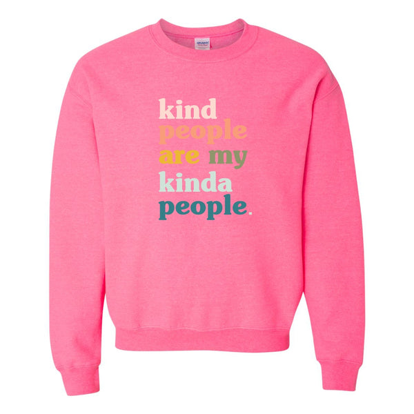 Pink Shirt Day T-shirt - Kind People Are My Kind Of People - Anti Bullying T-shirt