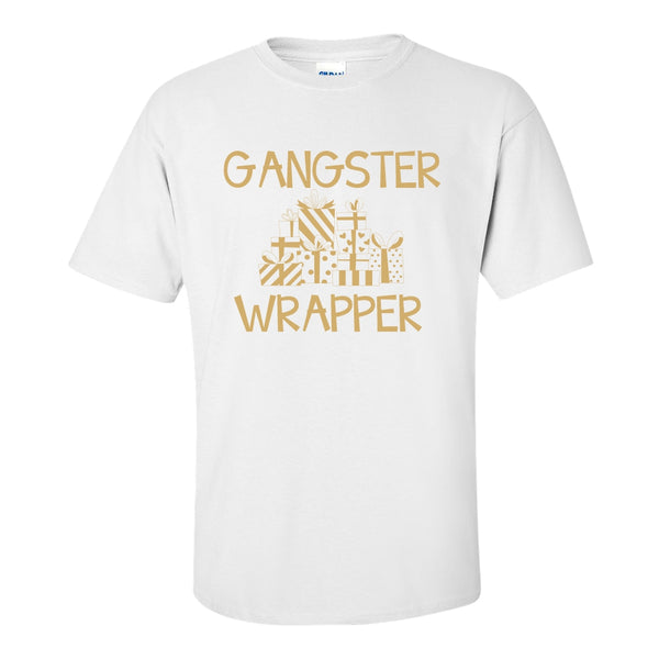 Gangster Wrapper - Christmas T-shirt - Funny Christmas T-shirt - Mom Christmas T-shirt