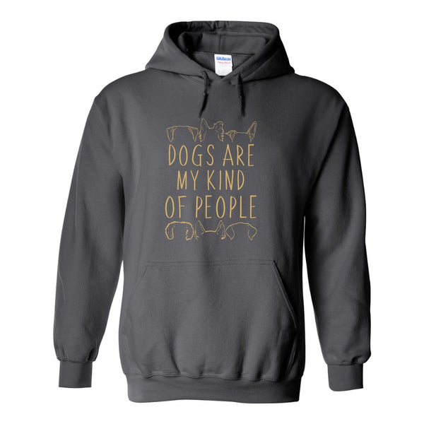 Cute Dog Hoodie - Dogs Are My Kind Of People - Dog Hoodie - Dog T-shirt - T-shirt for Dog Lovers - Cute Labradoodle T-shirt - Dog Lovers T-shirt - Dog Hoodie