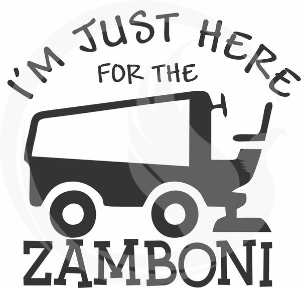 Zamboni SVG - Cute Hockey SVG - Hockey SVG - Zamboni Graphic - Zamboni Clipart - Zamboni Vector - Cricket Graphics