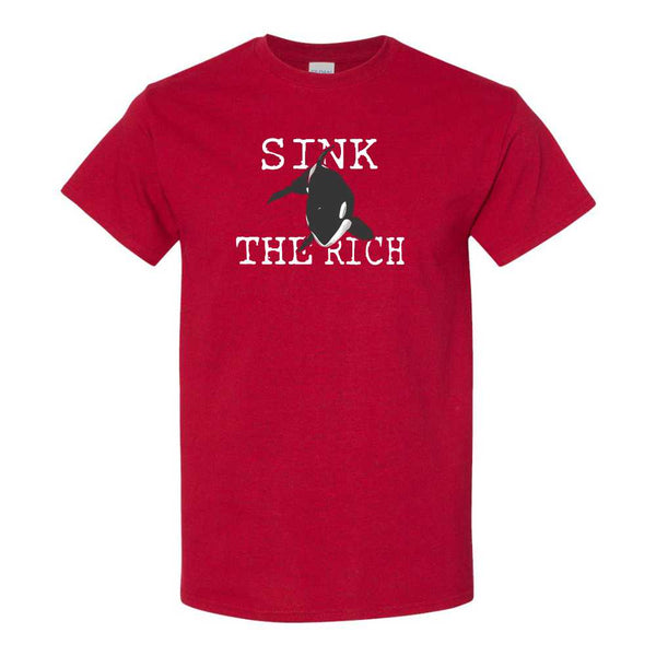 Sink The Rich - Killer Whale T-shirt - Orca T-shirt - Sink The Rich T-shrit - Killer Whale T-shirt
