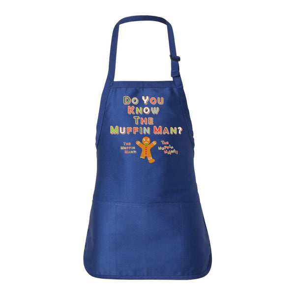 Cute Christms Apron - Do You Know The Muffin Man - Christmas Apron - Baking Apron - Cute Baking Apron - Gift For Mom - Gift For Baker