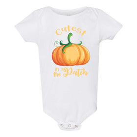 Cutest Pumpkin In The Patch - Cute Baby Onesie - Baby Onesie - Baby Shower Gift - October Baby Onesie - October Birthday Onesie - October Baby - Fall Baby Onesie