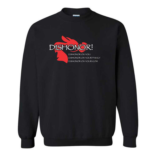 Dishonor! Mushu Quote - Mushu Sweat Shirt - Disney T-shirt - Cute Disney T-shirt - Mularn Quote T-shirt