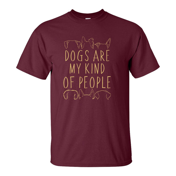 Cute Dog T-shirt - Dogs Are My Kinda People - Cute Dog Quotes - Dog Lovers T-shrit - Labradoodle T-shrit - Dog Mom T-shirt