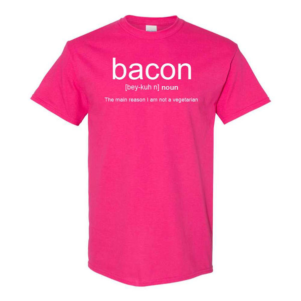 Funny Bacon T-shrit - Bacon T-shirt - Funny T-shirt Sayings - T-shirt Quote - Funny T-shirts -T-shirt Humour - Guy T-shirt