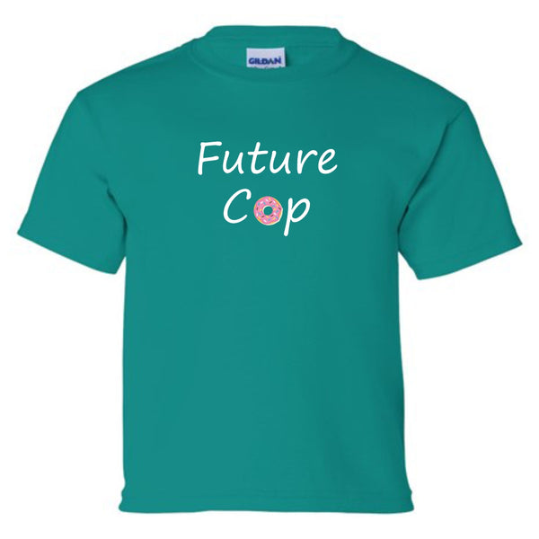 Future Cop Youth T-shirt  - Cute Kids T-shirt - Cute Cop T-shirt - Cop T-shirt - Police T-shirt - Cute Police T-shirt - Cute Youth T-shirt