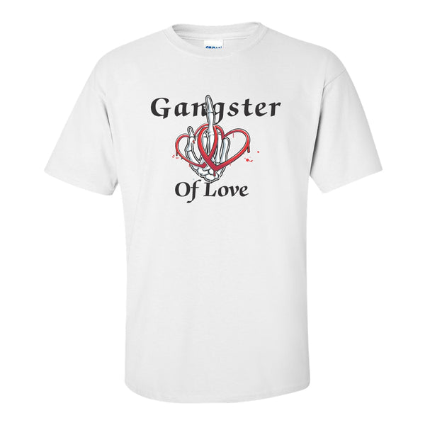Gangster Of Love T-shirt - Guy T-shirt - Gift For Him - Valentines Day T-shirt