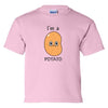 I'm A Potato T-shirt - Cute Youth T-shirt - - Potato T-shirt - Kids Potato T-shirt - Kid's Summer T-shirt - Cute Kids T-shirt - Back to School T-shirt