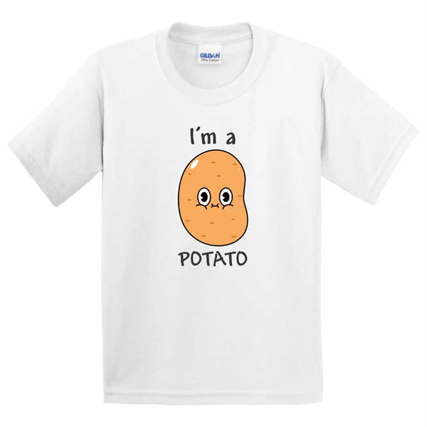 I'm A Potato T-shirt - Cute Youth T-shirt - - Potato T-shirt - Kids Potato T-shirt - Kid's Summer T-shirt - Cute Kids T-shirt - Back to School T-shirt