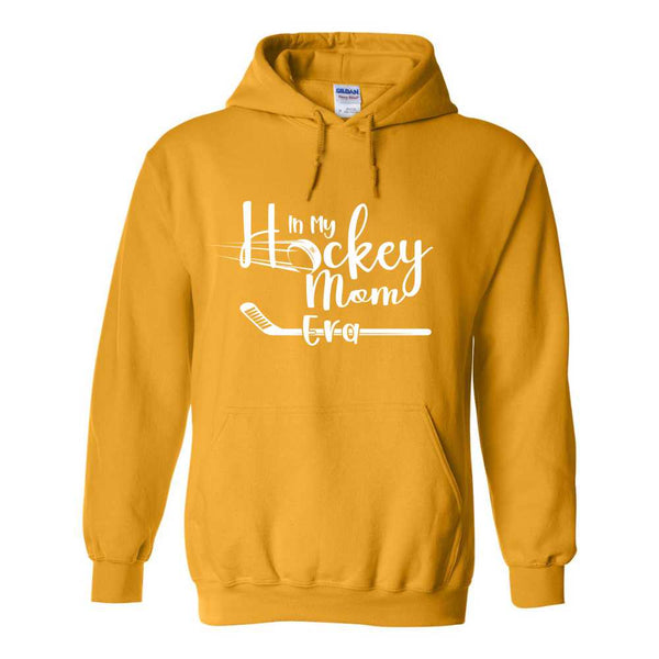 In My Hockey Mom Era Hoodie - Hockey Mom Hoodie - Hockey Hoodie - Hockey Fan Hoodie - Gift For Mom