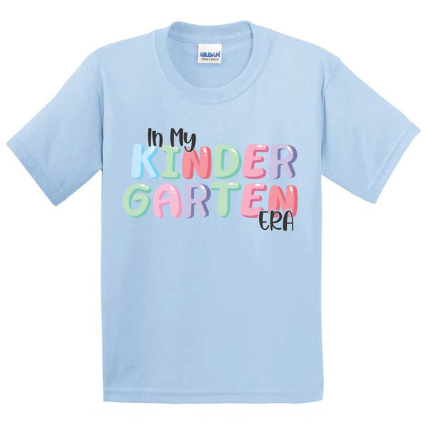 In My Kindergarten Era - Cute Kids T-shirt - Kindergarten T-shirt - Kids T-shirt - Kids School T-shirt - Back To School T-shirt