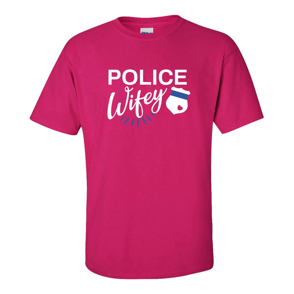 Police Wifey T-shirt - Police T-shirt - RCMP Wifey T-shirt - Cop Wife T-shirt - Police T-shirt