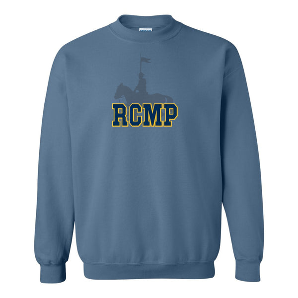 RCMP Sweat Shirt - Royal Canadian Mounted Police - RCMP With Horse Sweat Shirt - Canadian Police Sweat Shirt - First Responder Sweat Shirt