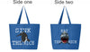 Sink The Rich - Eat The Rich - Reusable Shopping Bag - Reusable Grocery Bag - Fun Shopping Bags