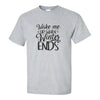 Wake Me When Winter Ends - Cute Winter T-shirt - Cute Sleep Shirt - Gift For Her