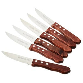 Rosewood Steak Knife Set - Corporate Gifts - Custom Gifts - Gifts for Dad - Gifts for Chef