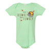 Cute Baby Onesie - There's A Rumbly In My Tummy - Winnie The Pooh Onesie - Disney Onesie- Cute Onsie - Cute Onesie Quote - Mom To Be Gift