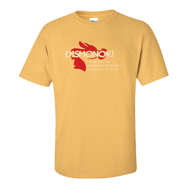 Mulan Quote T-shirt - Disney T-shirt - Mulan T-shirt - Mooshoo T-shirt - Cute Disney T-shirt - Cute Mulan T-shirt - Dishonor Quote