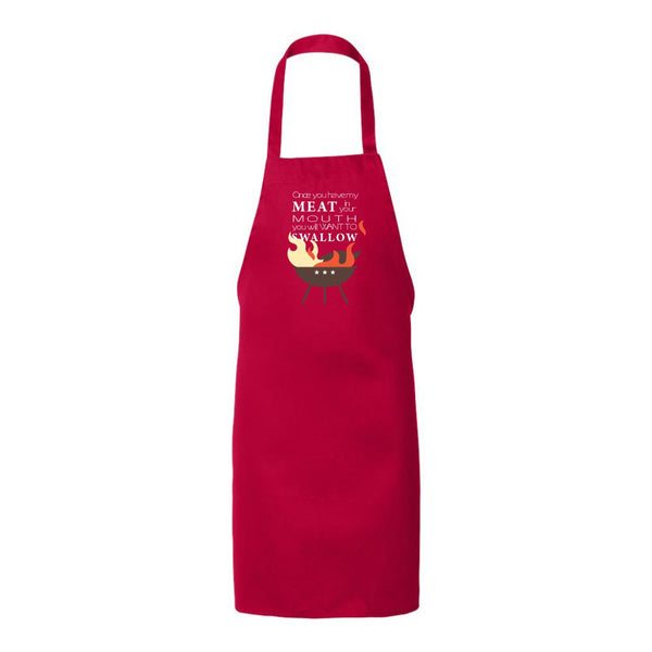 Funny Dad Apron - Gift For Dad - Guy Humour - Butcher Apron - Father's Day Gift - Gift For BBQ Lovers