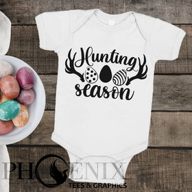 Hunting Season Onesie - Cute Easter Egg Onesie - Mom To Be Gift - Baby Onesie