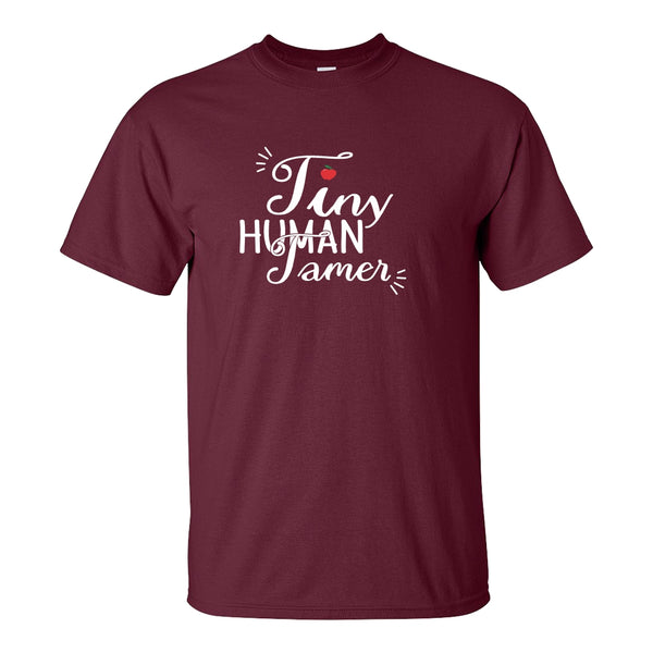 Cute Teacher T-shirt - Tiny Human Tamer - Kindergarten Teacher - Teacher Saying T- Teacher T-shirts - Gifts For Teachers hirts -