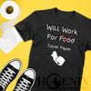 Will Work For Toilet Paper - Humour T-shirt - Guy Humour T-shirt - Funny Guy T-shirt - Funny T-shirt Quotes - Covid T-shirt