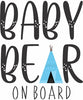 Cute Baby On Board Decal - Baby On Board Decal - Mom Decals - Cute Baby On Board Stickers - Mom Stickers - Custom Car Decals - Kid Car Decals