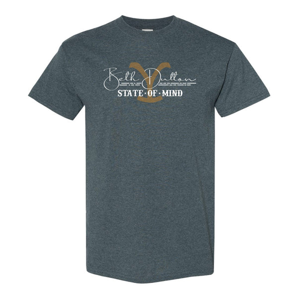 Beth Dutton State Of Mind - Yellowstone Logo T-shirt - Beth Dutton Quote - Beth Dutton T-shirt - Yellowstone T-shirt