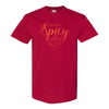 Feelin' Spicy - Pumpkin Spice - Cute Fall T-shirt Saying - Autumn T-shirt - Cute Pumpkin Spice T-shirt - Gifts For Her