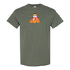 Cute Fox With Pumpkins- Fall T-shirt - Autumn T-shirt - Cute Fall T-shirt - Cute Fox T-shirt - Fox Lover's T-shirt