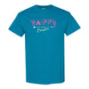 Happy Camper - Women's Crew Neck T-shirt - Camping T-shirt - Mom Quote - Mom Camping T-shirt