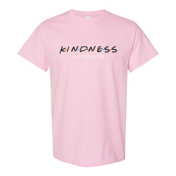 Pink Shirt Day T-shirt - Kindness Is Contagious - Anti Bullying T-shirt