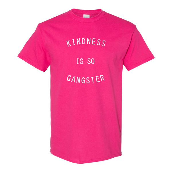 Pink Shirt Day T-shirt - Kindness Is So Gangster - Anti Bullying T-shirt