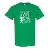 Funny St. Patrick's Day T-shirt - I'm Not Short I'm Leprechaun Size - Short People Jokes - Short People T-shirts