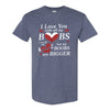 Valentines T-shirts - I Love You With All My Boobs - Funny Valentine's Day Quote - Cute T-shirts - - Valenetines Day Gifts T-shirts - Gifts For Mom - Calgary Custom T-shirts