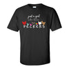 Just A Girl Who Loves Peckers - Cute Chicken T-shirt - Chicken T-shirt - Girl Humour T-shirt -Funny T-shirt Quote - Gift For Her - Chicken Lover's T-shirt - Sex Humour T-shirt