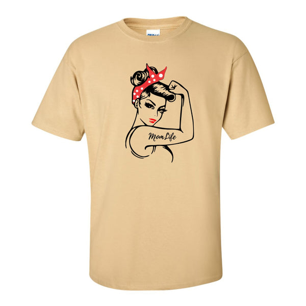 Mom Life Pin Up - Pin Up Girl T-shirt - Mom life T-shirt - Pin Up Girl T-shirt - Mother's Day T-shirt - Gift For Mom - Pin Up Girl Shirt