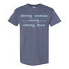 Strong Woman Raising Strong Men - Mother's Day Quote T-shirt - Women's T-shirt - Mom T-shirt