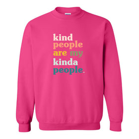Pink Shirt Day T-shirt - Kind People Are My Kind Of People - Anti Bullying T-shirt