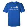 Trojan Condom Field Tester - Guy humour T-shirt - Sex Humour - Funny Sex T-shirt - Gift For Guys - Dad Shirt
