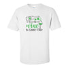 St. Patrick's Day T-shirt - Wee Bit O Wine Is Quite Fine - Wine Lover T-shirt - Wine T-shirt - Drinking T-shirt - Mom T-shirt