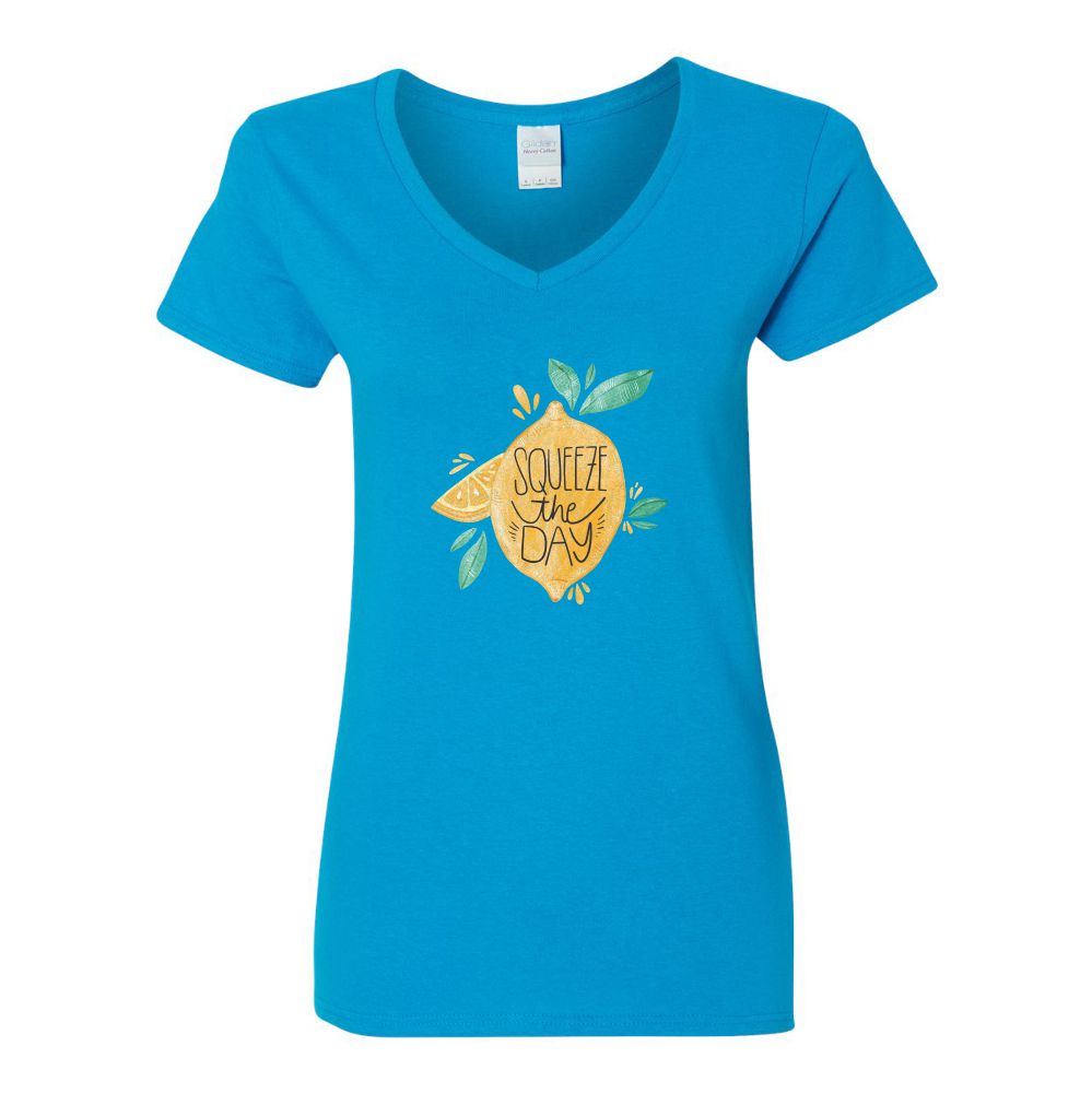 Cute Summer T-Shirts - Squeeze The Day T-Shirt - Women'S T-Shirt - Gif |  Phoenix Tees & Graphics