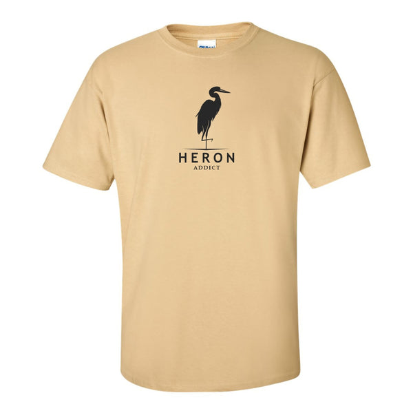 Heron Addict T-shirt - Funny Bird T-shirt - Bird T-shirt - Bird Pun T-shirt - Bird Lover T-shirt - Cute Bird T-shirt