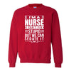 Funny Nurse Quote T-shirt - Nurse T-shirt - Nurse Sayings - I'm A Nurse I Can't Fix Stupid But I Can Sedate It - Nurse Humour - Gift For Nurse