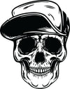 Hipster Skull Decal - Truck Decals - Skull Decal - Skull sticker - Guy Decals - Calgary Car Decals